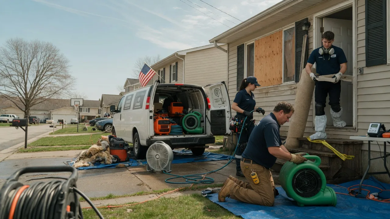 Water Damage Restoration in Mooringsport, LA near me